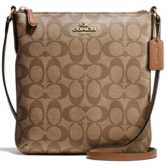 Coach Brown Crossbody Bag - Picture 1 of 13